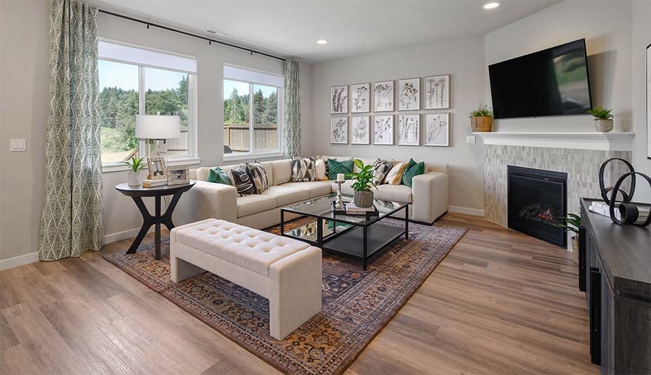 Living-room-in-new-home-with-furniture-and-patterned-rug